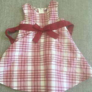 Girls 12 months plaid dress